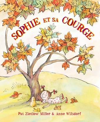 Sophie et sa courge - Click to enlarge picture.