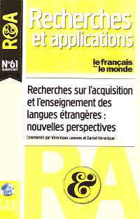 Recherches sur l'acquisition et l'enseignement des langues étrangères : nouvelles perspectives - Click to enlarge picture.