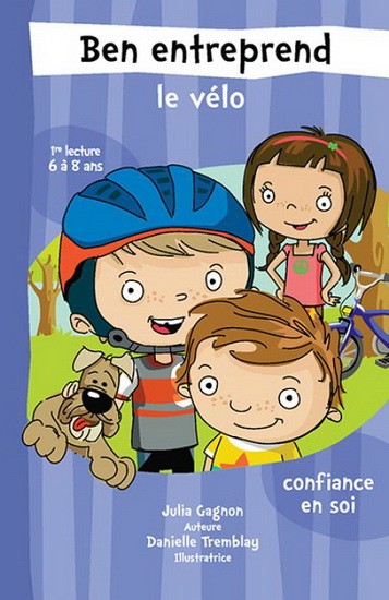 Ben entreprend le vélo - Click to enlarge picture.