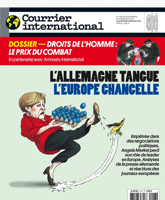 Courrier International - Click to enlarge picture.
