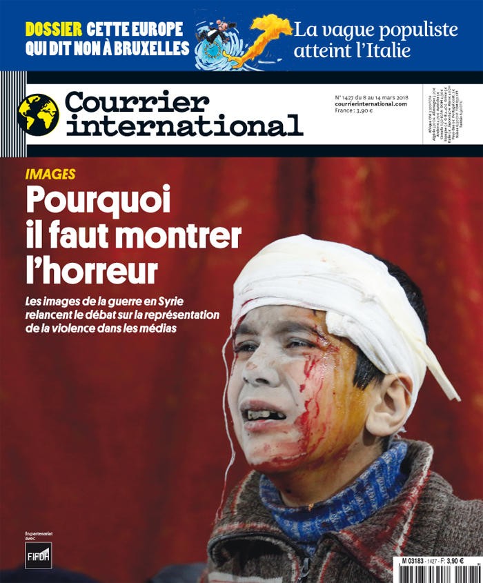 Courrier International - Click to enlarge picture.