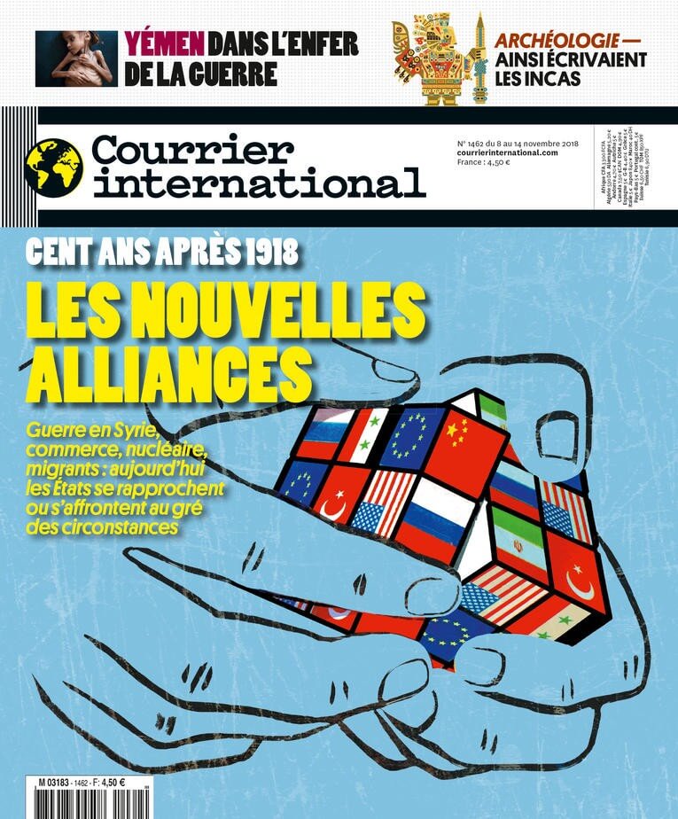 Courrier International - Click to enlarge picture.