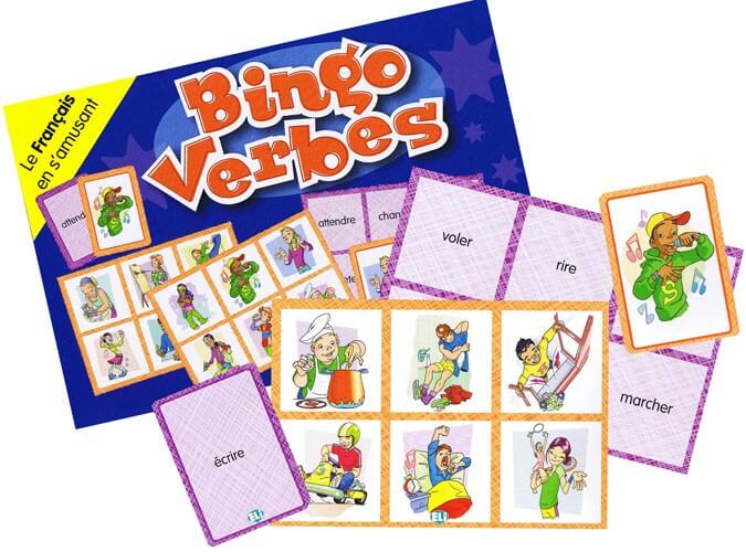 Bingo Verbes - Click to enlarge picture.
