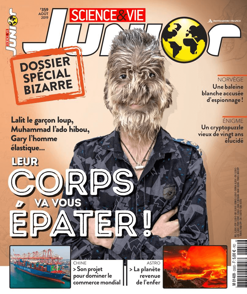 Science et vie Junior - Click to enlarge picture.