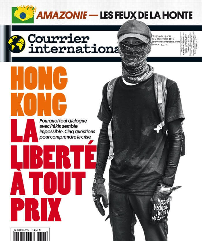 Courrier International - Click to enlarge picture.