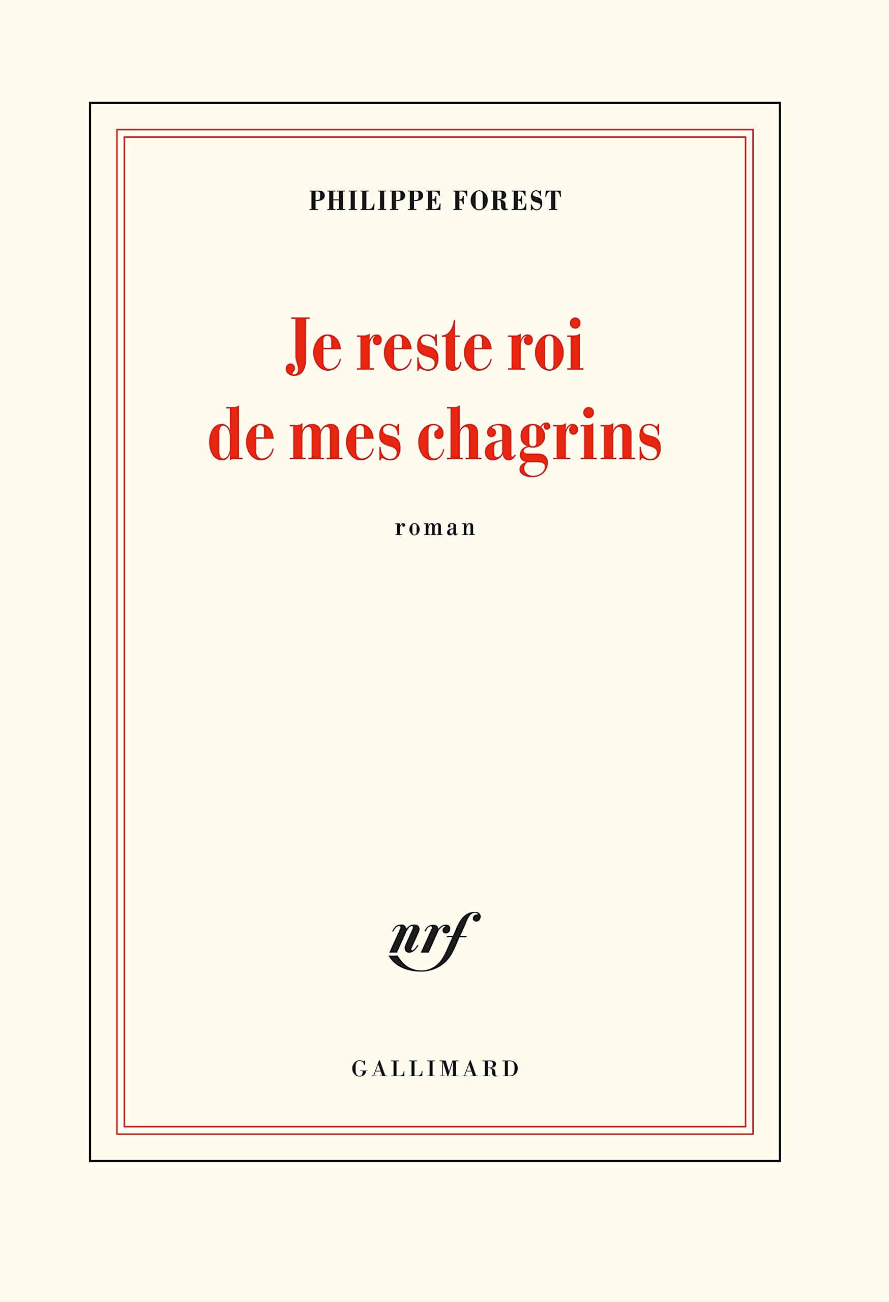 Je reste roi de mes chagrins - Click to enlarge picture.