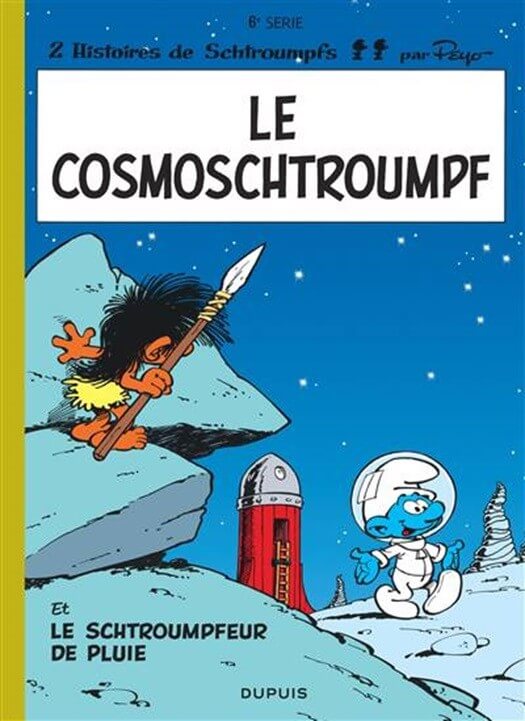 Le cosmoschtroumpf ; Le schtroumpfeur de pluie - Click to enlarge picture.
