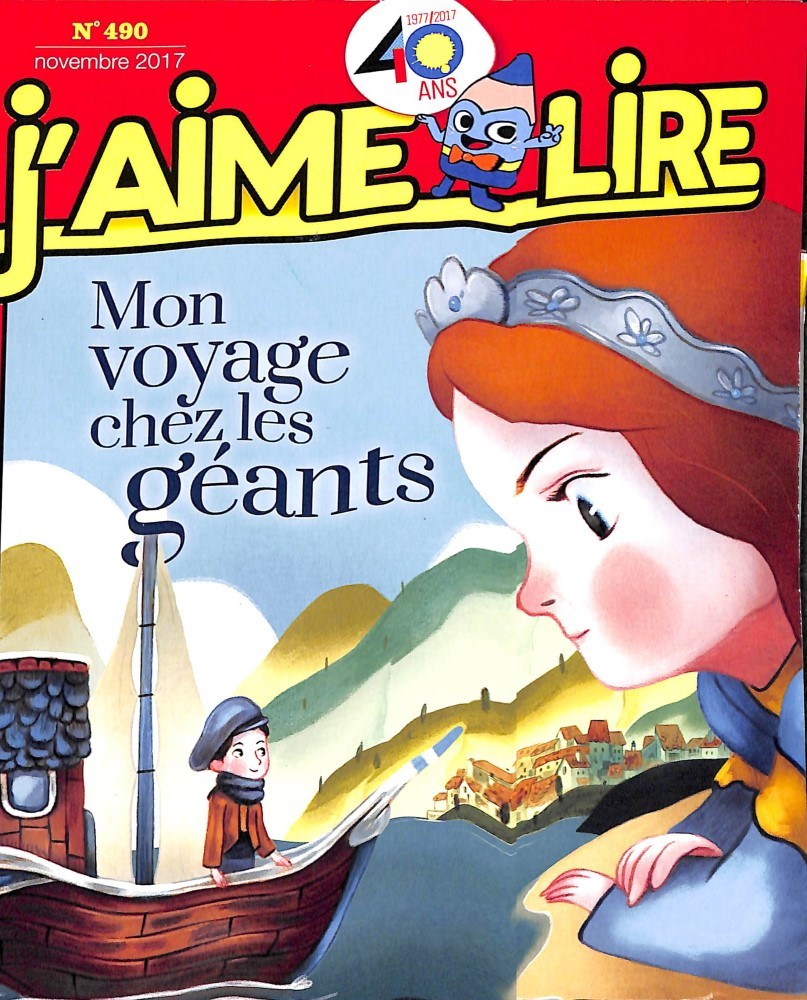 J'aime lire - Click to enlarge picture.