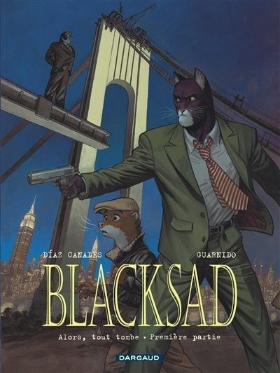 Blacksad - Alors, tout tombe - Click to enlarge picture.