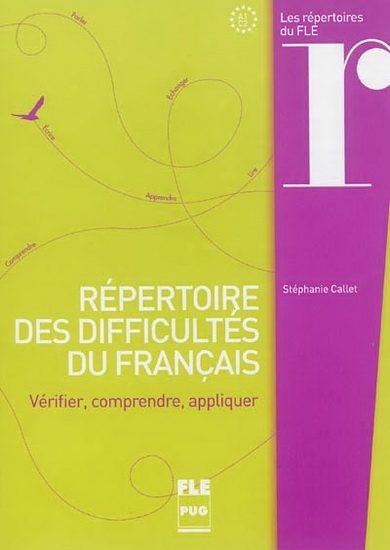 Répertoire des difficultés du français - Click to enlarge picture.