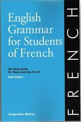 English Grammar for Students of French - Click to enlarge picture.
