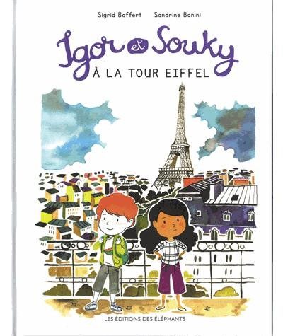 Igor et Souky à la tour Eiffel - Click to enlarge picture.