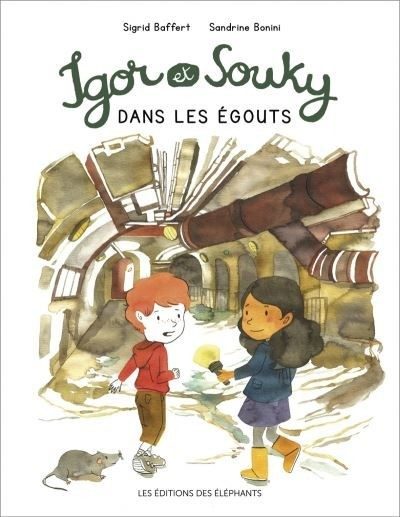 Igor et Souky dans les égouts - Click to enlarge picture.