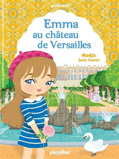 Emma au château de Versailles - Click to enlarge picture.
