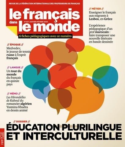 Le français dans le monde - Click to enlarge picture.