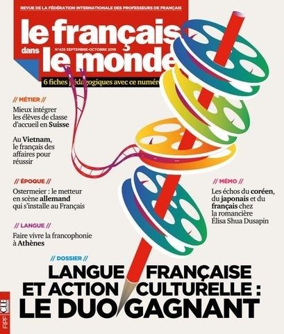Le français dans le monde - Click to enlarge picture.