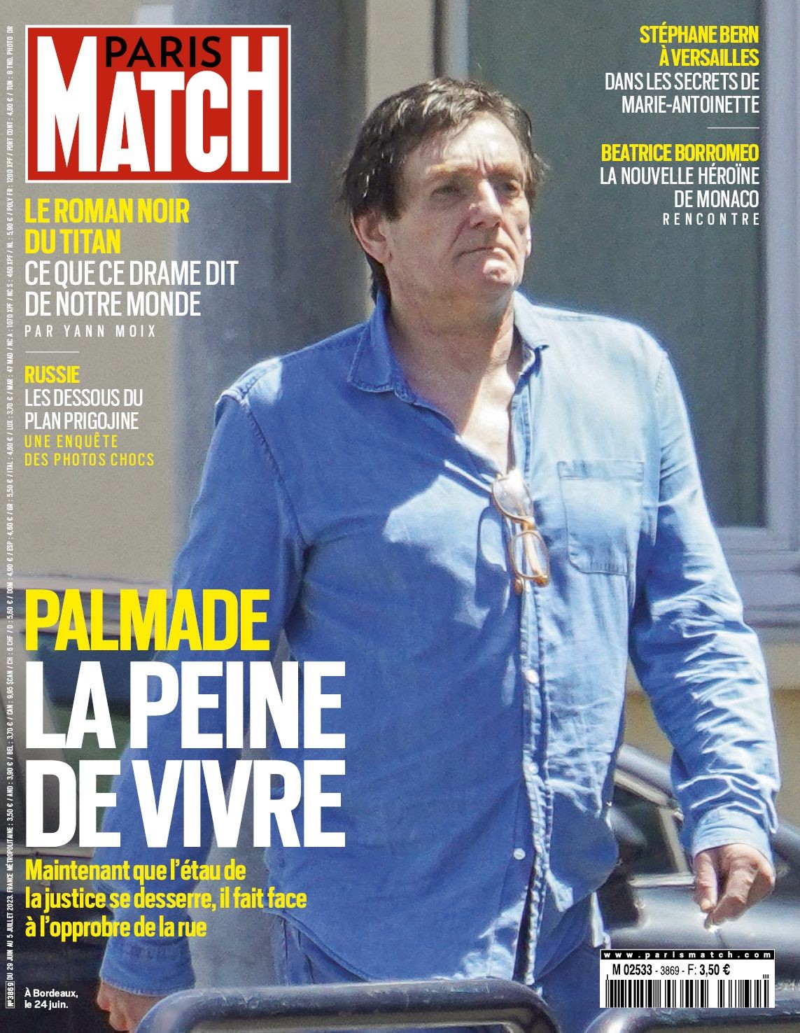 Paris Match - Click to enlarge picture.