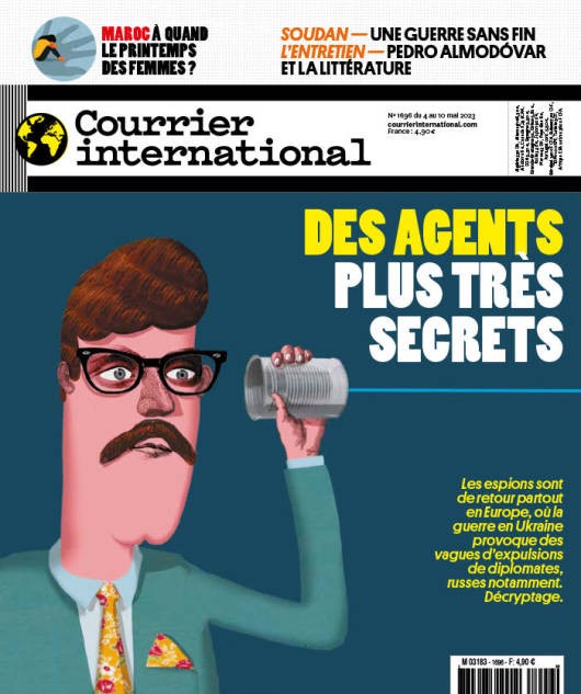 Courrier international - Click to enlarge picture.