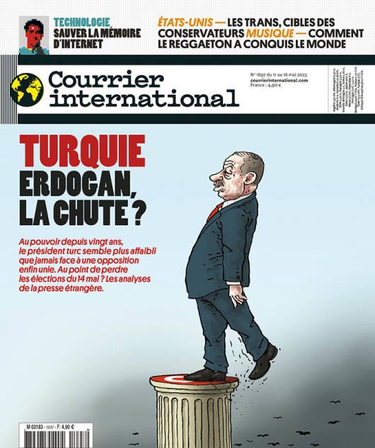 Courrier international - Click to enlarge picture.