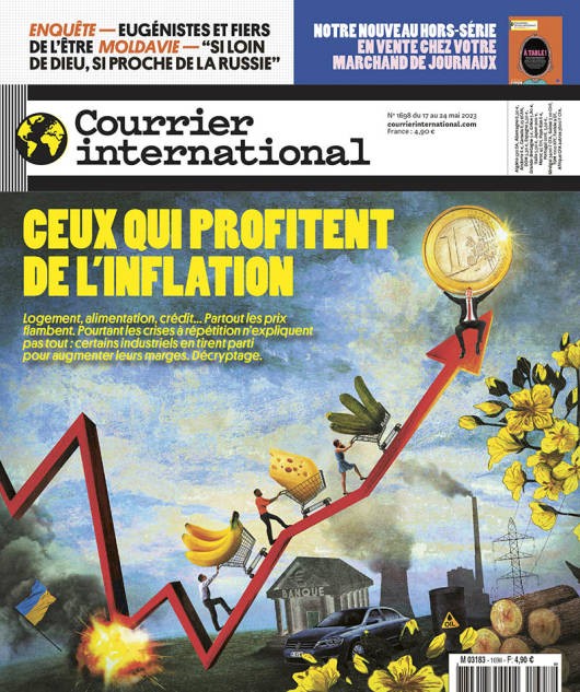 Courrier international - Click to enlarge picture.