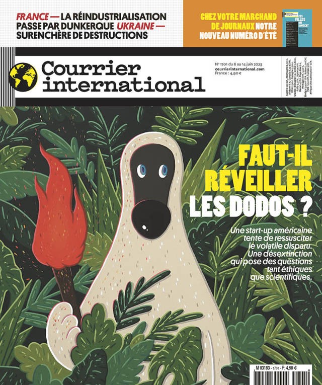 Courrier international - Click to enlarge picture.