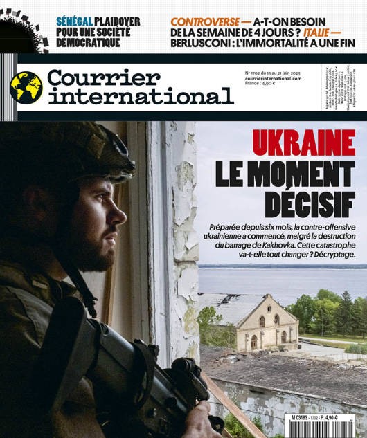 Courrier international - Click to enlarge picture.