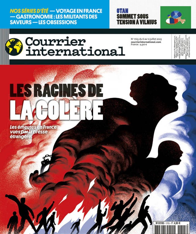 Courrier international - Click to enlarge picture.