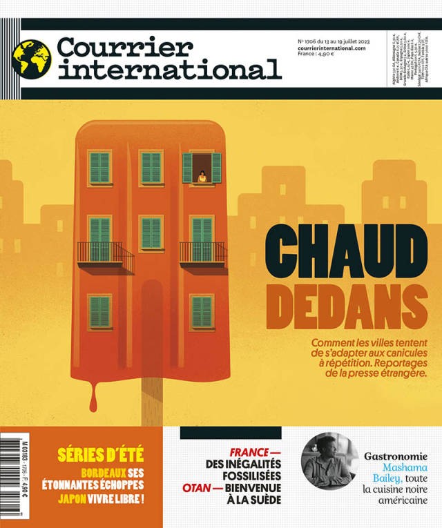 Courrier international - Click to enlarge picture.