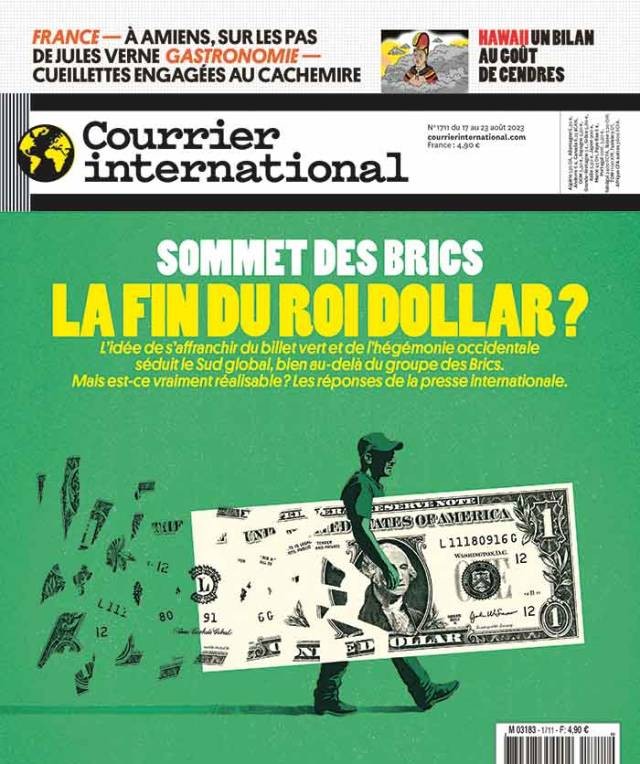 Courrier international - Click to enlarge picture.