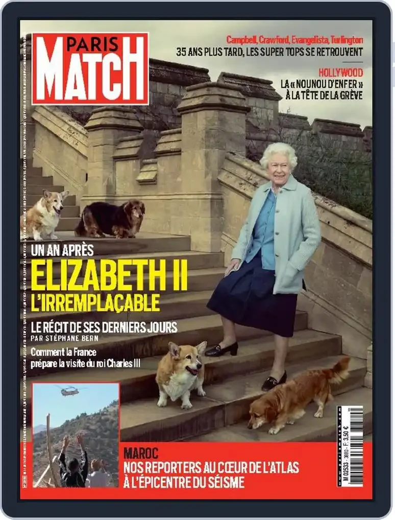 Paris Match - Click to enlarge picture.