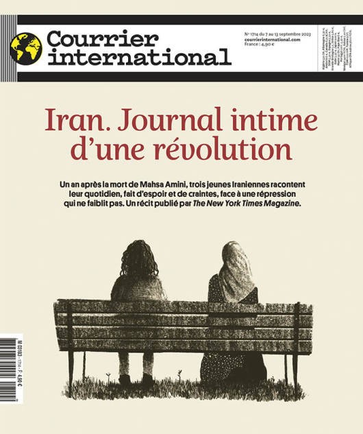 Courrier international - Click to enlarge picture.