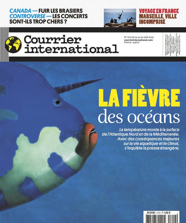 Courrier international - Click to enlarge picture.