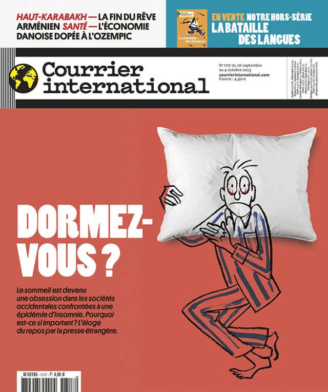 Courrier international - Click to enlarge picture.