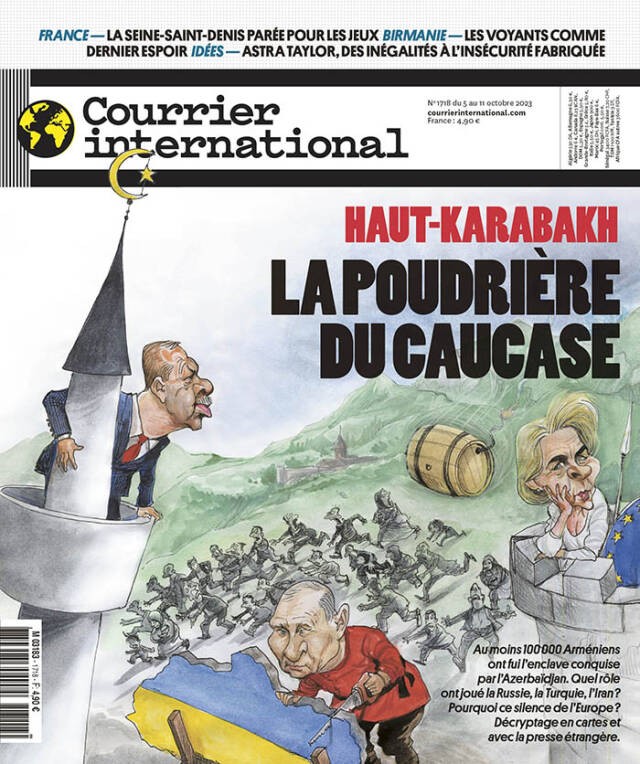 Courrier international - Click to enlarge picture.