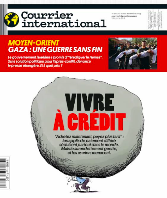 Courrier international - Click to enlarge picture.