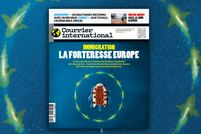 Courrier international - Click to enlarge picture.