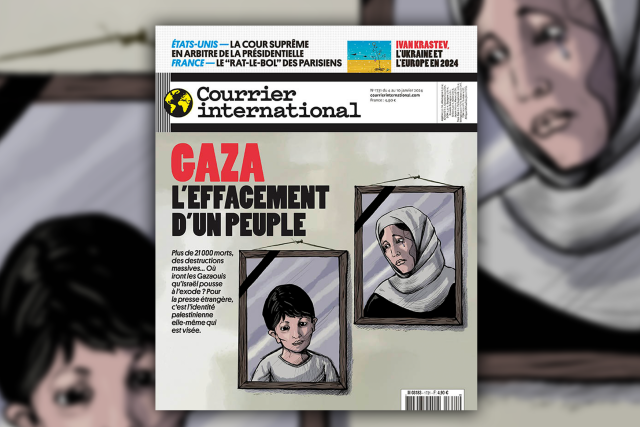 Courrier international - Click to enlarge picture.