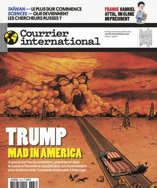 Courrier international - Click to enlarge picture.