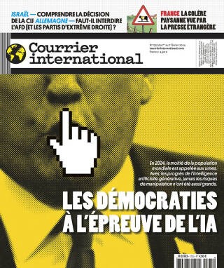 Courrier international - Click to enlarge picture.
