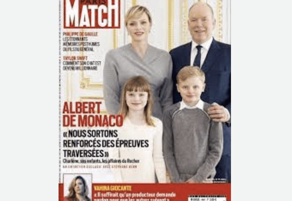 Paris Match - Click to enlarge picture.