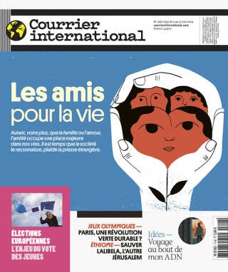 Courrier international - Click to enlarge picture.