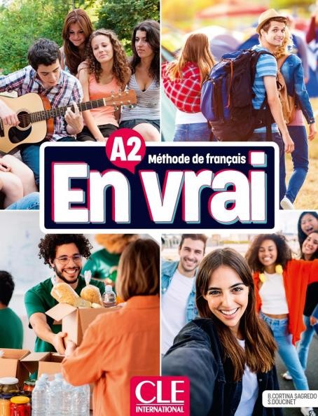 En vrai - Niveau A2 - Livre de l'élève + Audio en ligne - Click to enlarge picture.