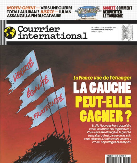 Courrier international - Click to enlarge picture.
