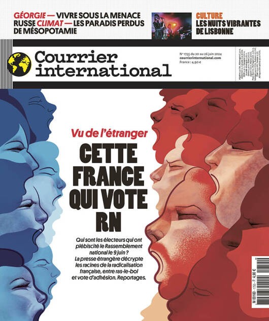 Courrier international - Click to enlarge picture.