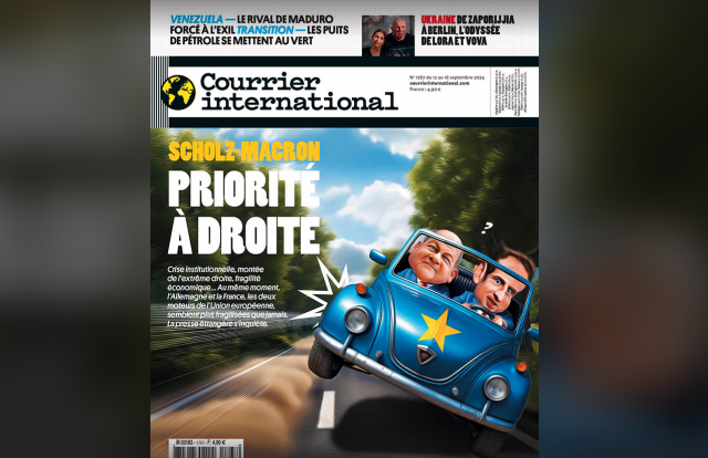 Courrier International - Click to enlarge picture.