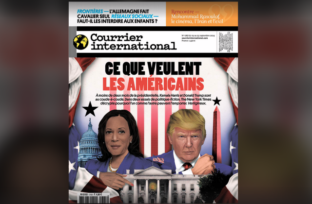 Courrier International - Click to enlarge picture.
