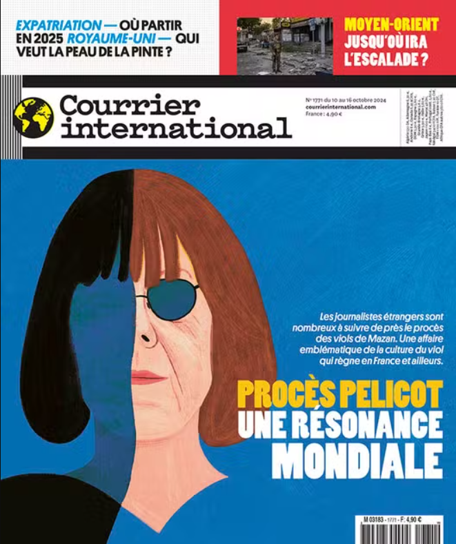 Courrier international - Click to enlarge picture.