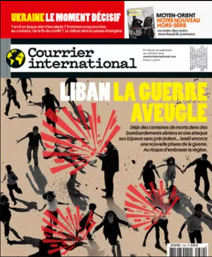 Courrier international - Click to enlarge picture.