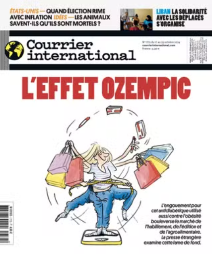 Courrier international - Click to enlarge picture.