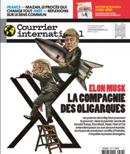Courrier international - Click to enlarge picture.